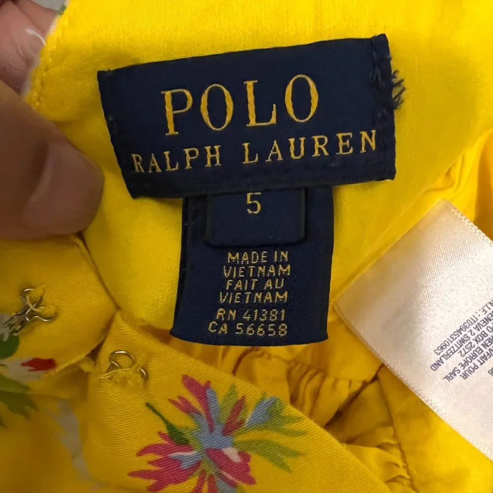 Polo Ralph Lauren size 5 floral dress